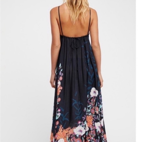 Free People Intimately floral print maxi dress womens size L - Picture 2 of 9